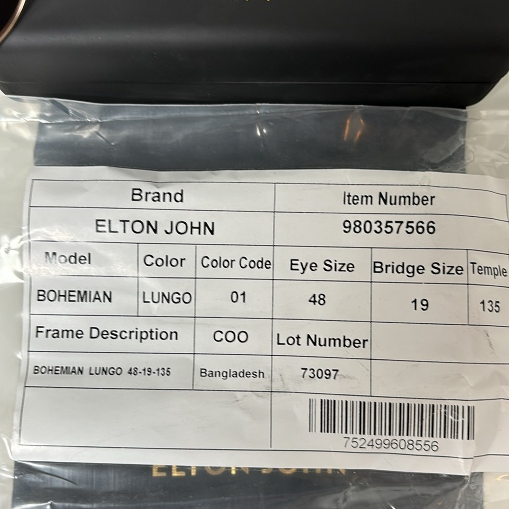 Elton John Bohemian Sunglasses | Retro Statement Sunglasses - Picture 6 of 7